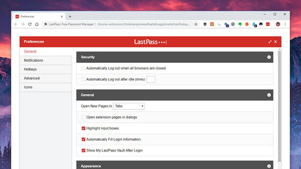 افزونه LastPass